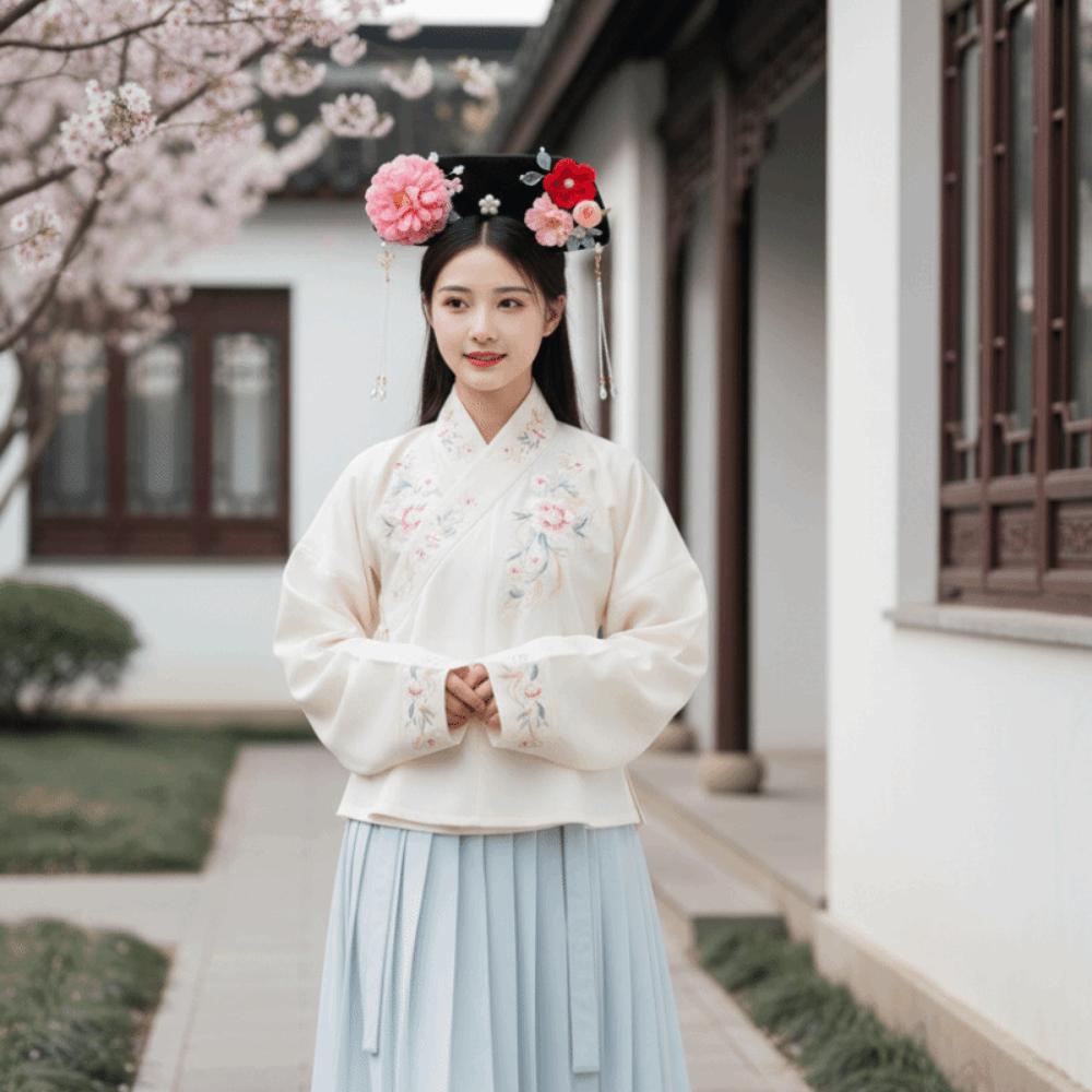 Non-slip Hanfu Headband Traditional Pearl Headband Ancient Style Hair Hoop  Cheongsam Dress