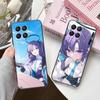 Синий Архив Юка Матовый ТПУ Чехол для Мобильного Телефона для Honor 90 80 70 60 50 30 20 10 9 8 7 Pro S SE Lite 5G Цветной Печатный Чехол