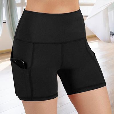 Короткие брюки Slim Fit, впитывающие пот спортивные шорты больших размеров с высокой талией для бега