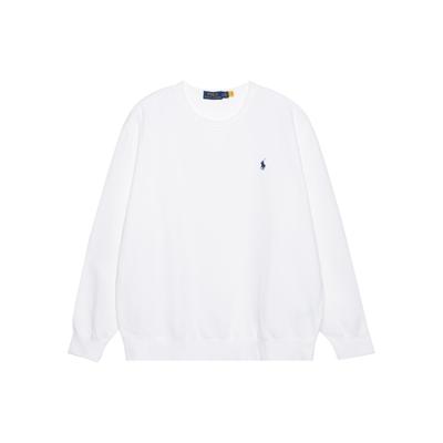 Polo Ralph Lauren однотонный вышитый логотип пуловер с длинным рукавом толстовка мужская толстовка белая 710766772-009