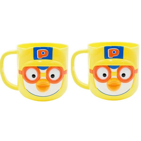 Lilpang Pororo Чашки объемные, желтые, 2 шт.