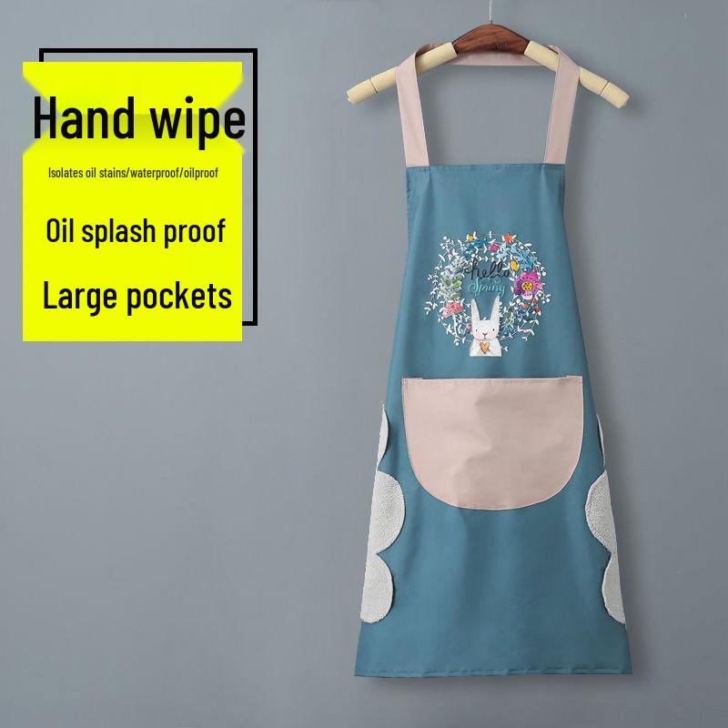 Women's Waterproof Stain-Resistant Fashion Apron for Home and Kitchen Cooking