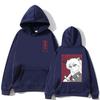 Japan Anime Demon Inuyasha Graphic Hoodie Sesshoumaru Higurashi Kagome Men Women Hoodies Oversized Casual Sweatshirt Streetwear