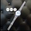 Б/У Новый KOMONO LEXI ROYALE SILVER WHITE MARBLE Женские часы Komono Lexi Royal