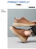 Caesar Men's Hollow Breathable Casual Leather Shoes