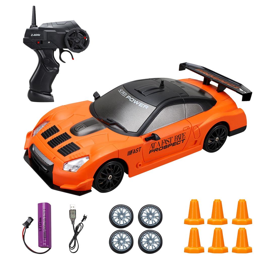 Маленький автомобиль с дистанционным управлением Drift, высокоскоростная детская игрушечная машинка с зарядкой