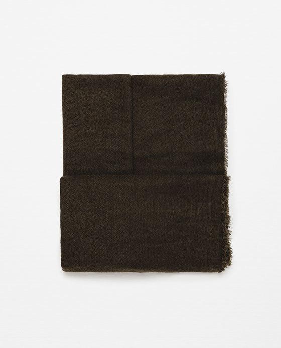 Однотонный шарф, свободный шарф для бороды, шаль, длинный шарф двойного назначения