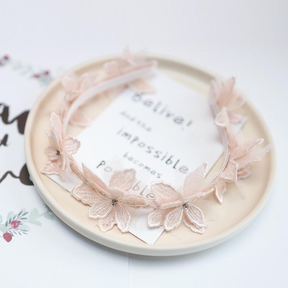 Handmade Baby Hairbands Korean Style Headband Headwear Baby Birthday Party Hair Accessories