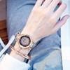 Новые спортивные кварцевые наручные часы Sky Ladies Feminino Casual Leather Watches Set Starry Bracelet Clock Relogio Women Watch