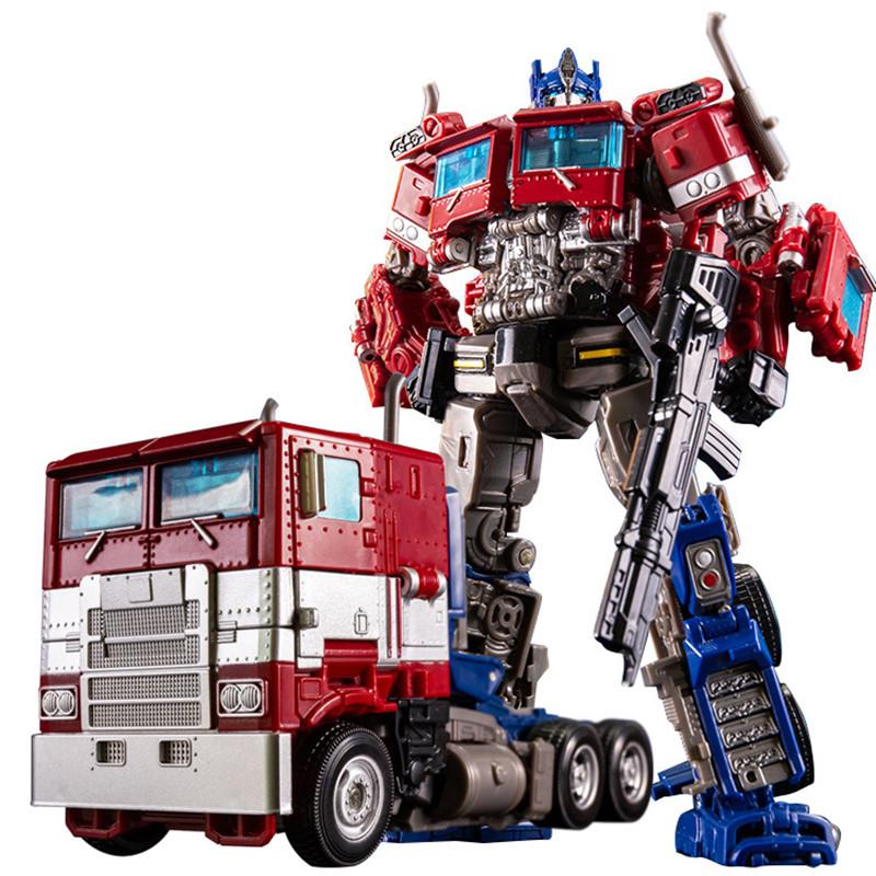 Non-Toxic Transformation Toys Robot Car Alloy Commander Optims Prima Action Figure Movie Series Children Birthday Gift