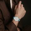 Swatch ESSENTIALS Кварцевый механизм 30 м Водонепроницаемость Унисекс Часы 38*45,6 мм Серебристый циферблат Корпус из нержавеющей стали SYXS160