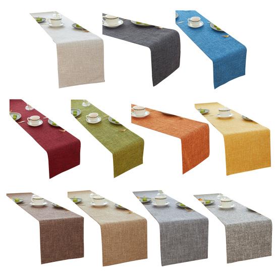 Дорожка для праздничного стола, однотонная, утолщенная, термостойкая, 30 x 180 см, нескользящая, пригодная для машинной стирки, для вечеринок, свадеб, банкетов, украшения стола, настольный флаг