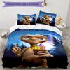 3pcs E-ET1 Design Cover Set - HD Printed Bedding with 1 Cover and 2 Pillowcases - Perfect for Home and Dorm Decor