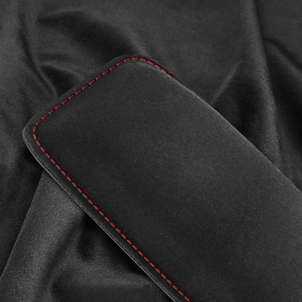 Suede Car Door Armrest Pad Universal Car Center Console Cushion Car Knee Cushion  Vehicle Interior