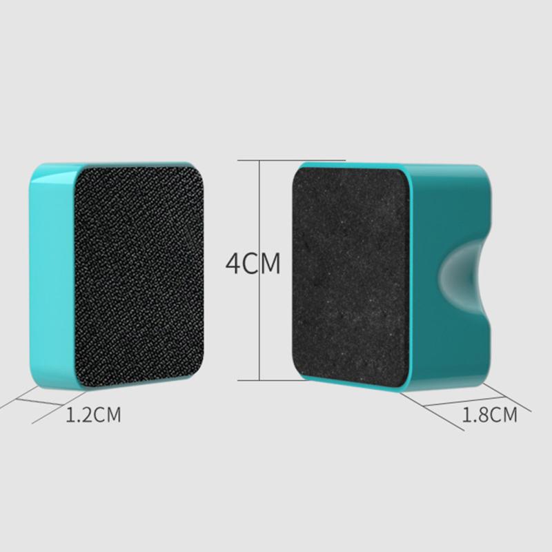 Мини-магнитная щетка для аквариума, двухстороннее средство для чистки стекла, плавающая щетка, скребок для чистки