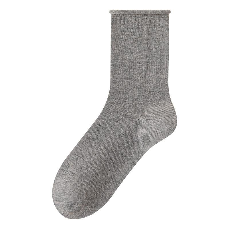 Ladies Winter Thickened Warm Heat Storage Spontaneous Heat 7A Antibacterial Loose Mouth Wool Pile Socks