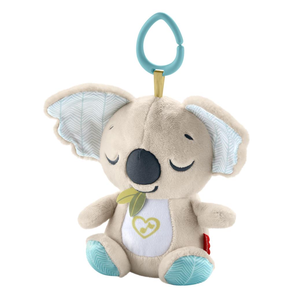 Fisher Price Dokodemo Goodnight Koala Baby and Toddler Toy Plush Toy for 0 Months and Up Gray JBD65 Issho!