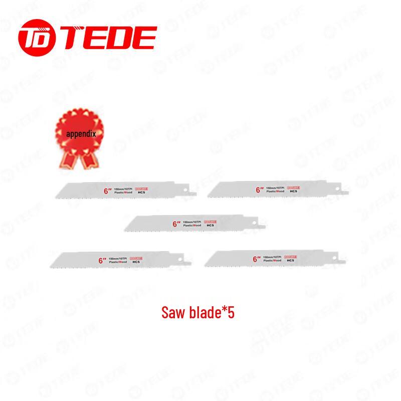 TEDE YD-8010 Беспроводная сабельная пила Комплект Штепсель CN (адаптер в комплекте)