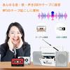 Cassette Tape Player with Dual Speakers and Headphone USB Cassette to MP3 Digital Recording to Cassette Tape Recorder with Japanese Instruction Manual