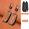 ALC1  Zinc Alloy Leather Car Key Case Cover For Citroen C1 C2 C3 C4 C5 C6 C4L Berlingo Picasso Jumpy Nemo Aircross Sega C5 X Accessori