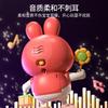 Xiaofu Заяц Заяц Малыш Артефакт для тренировки держать голову Электрическая игрушка для раннего развития малышей, которая умеет петь и танцевать 3-6 месяцев