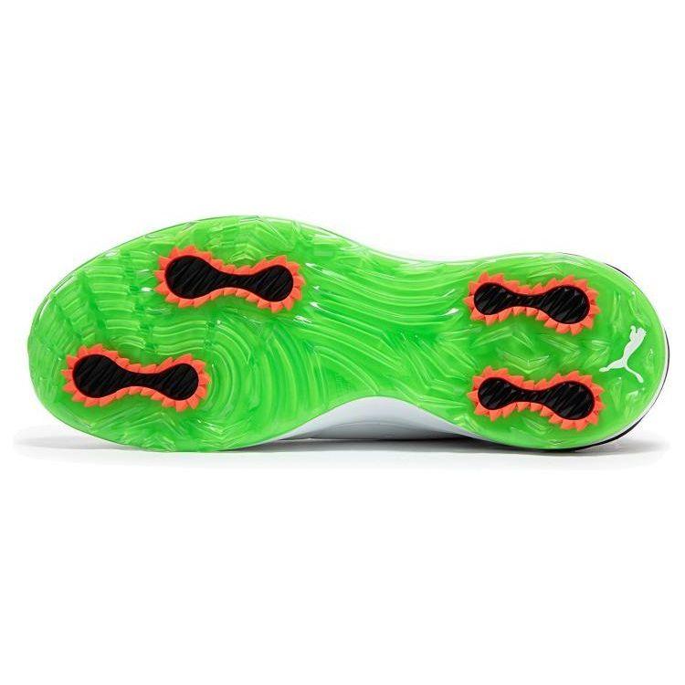 Puma Кроссовки для гольфа Phantomcat Nitro с низким верхом Мужские кроссовки Белый Черный Зеленый 378939-01