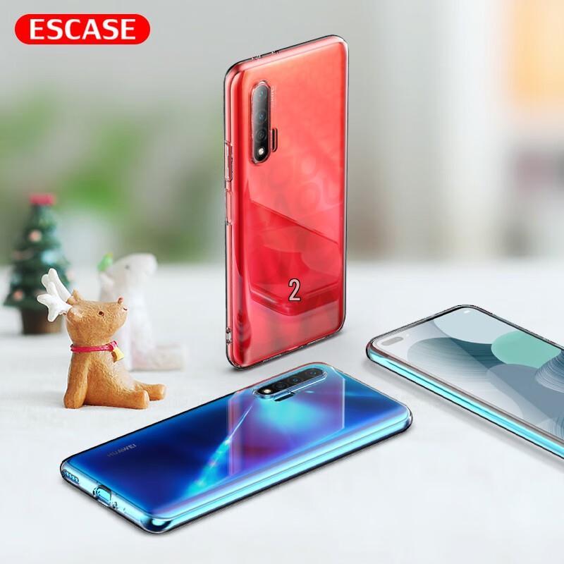 ESCASE Прозрачный противоударный чехол для телефона для серии Huawei Nova