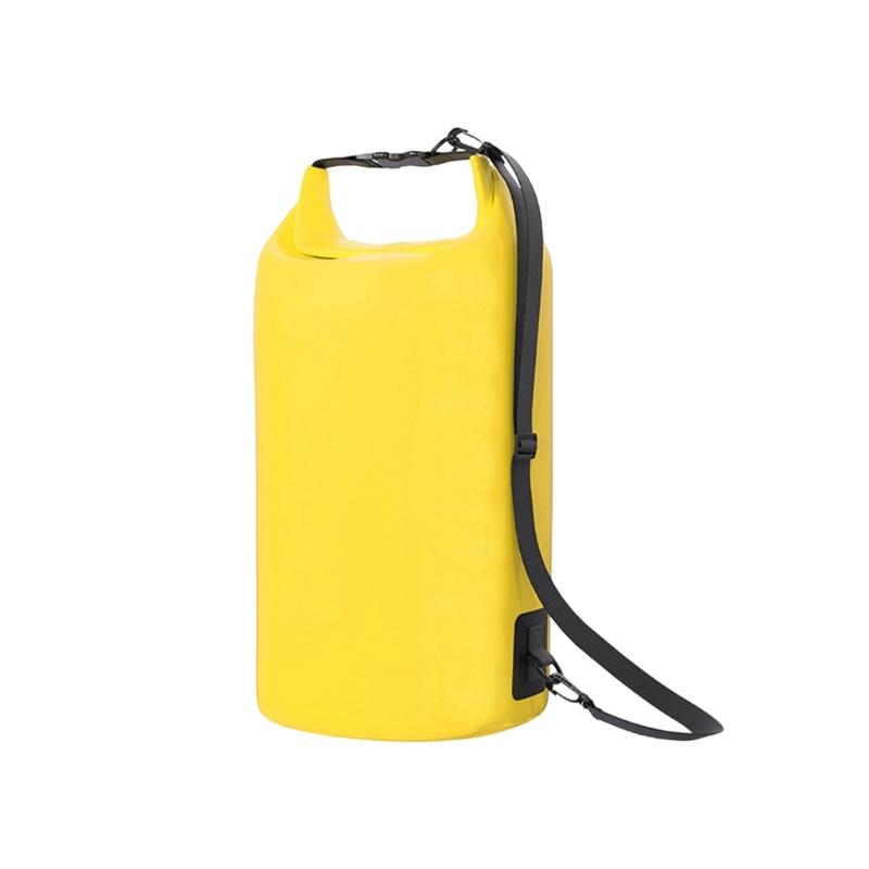 Waterproof Dry Bag Roll Top Seal 500D PVC Canoeing Dry Bag For Rafting And Beach Use 5L To 30L Size With Light Build
