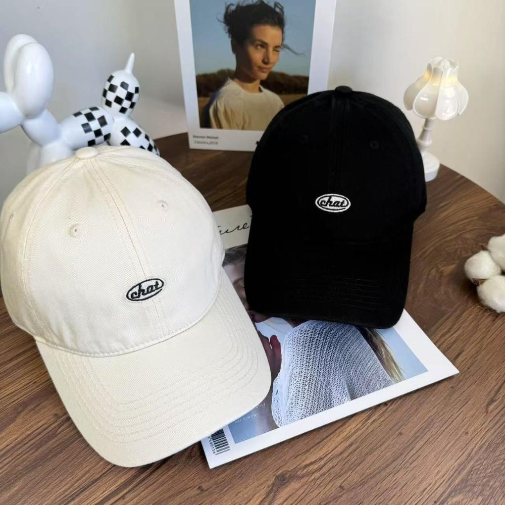 Embroidery Baseball Hat Korean Snapback Cap Casual Peaked Cap Men Women