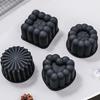 Concave Design Mousse Cake Mold Heart Shaped Baking Supplies Silicone Cake Mold  Wedding Party