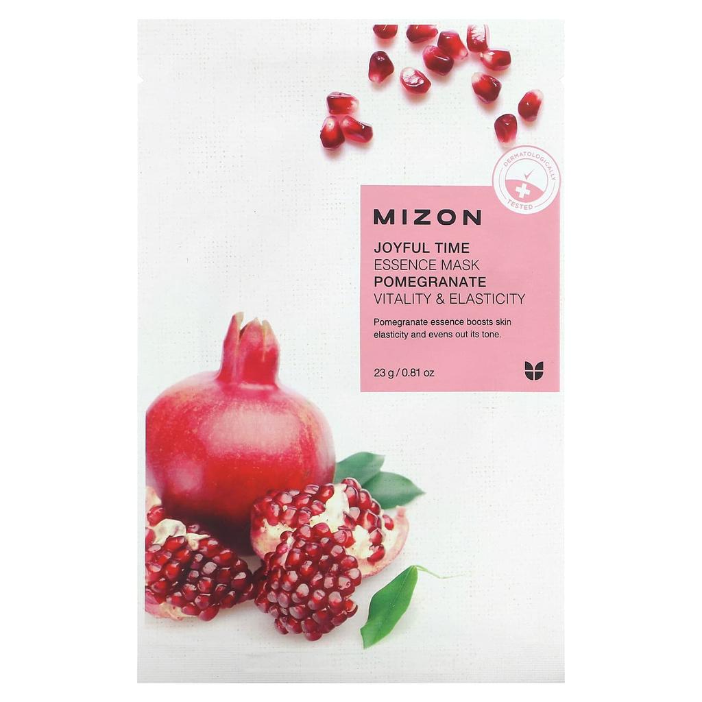 Joyful Time Essence Beauty Mask, Pomegranate, 1 Sheet, 23G(0.81Oz)