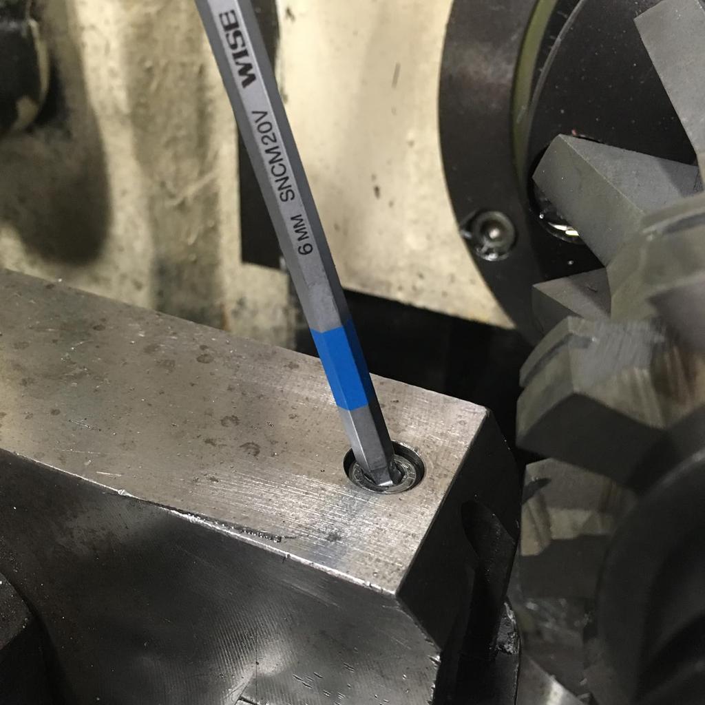 WISE SB-2300 Ball Point Hex Wrench Set of 9 with Semi-Long Triple Handles