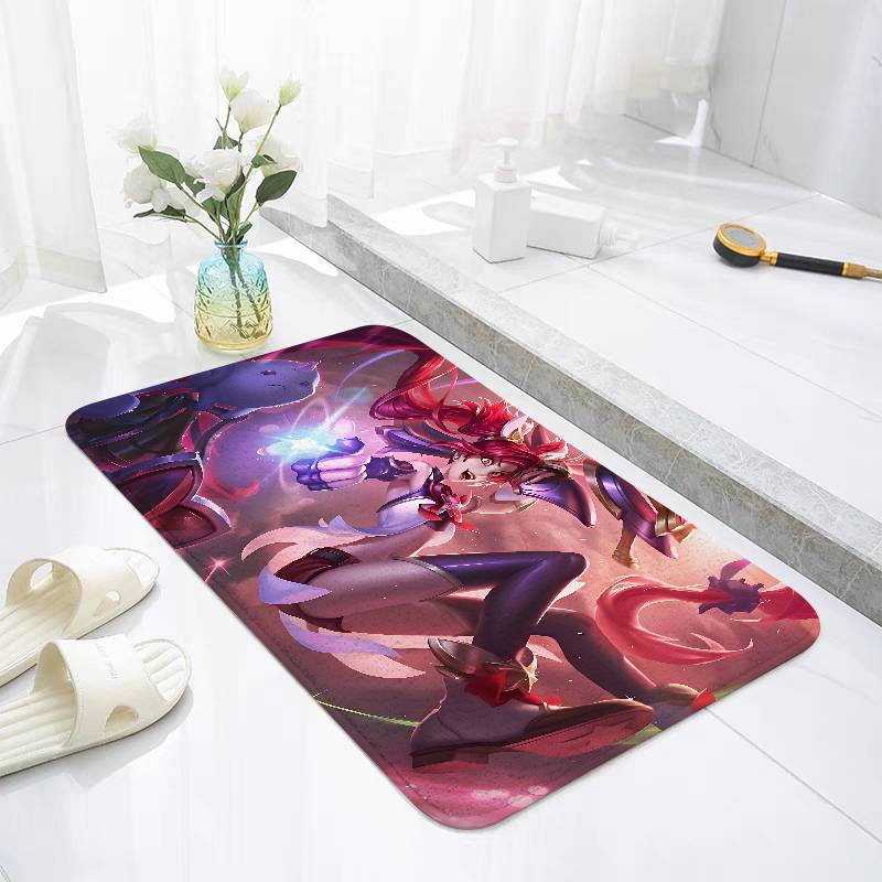 L-LoL-J-Jinx-Runaway Loli Коврик Для Гостиной Подушки Современный Мягкий Пушистый Домашний Ковер Для Детской Комнаты Игровой Ковер