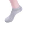10 Pairs Women Socks Breathable Sports Socks Solid Color Boat Socks Comfortable Cotton Ankle Socks White Black