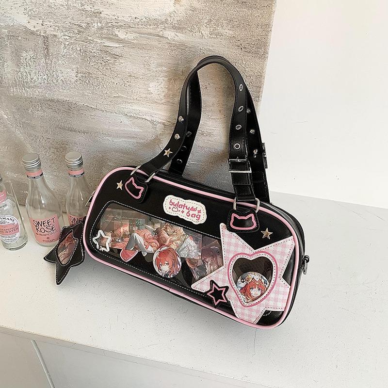 Нишевая сумочка женская новая модная универсальная милая девушка для шопинга подмышечная сумка