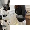 Trendy Street Style Canvas Crossbody Bag Chic Pillow Bag For Women 2024 Summer Shoulder Bag