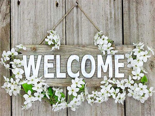 Набор для алмазной живописи Home Sweet Home 5d Diy Вышивка Мозаика Текст Пейзаж Настенный декор Кристалл Картина