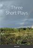 Книга Three Short Plays