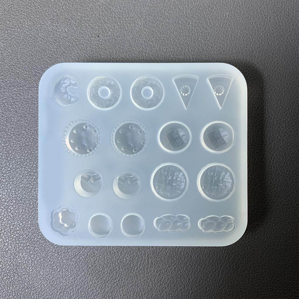Практичные аксессуары для рукоделия Удобный набор силиконовых форм для создания различных поделок и проектов по изготовлению украшений ручной работы