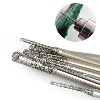 0,8-2,35 мм алмазное сверло с наконечником для стеклянной ювелирной каменной плитки