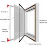 2024 Insect Magnetic Window Screen Tulle Mesh Stealth Customize DIY Summer Mesh Curtain Removable Washable Anti Fly Mosquito Net