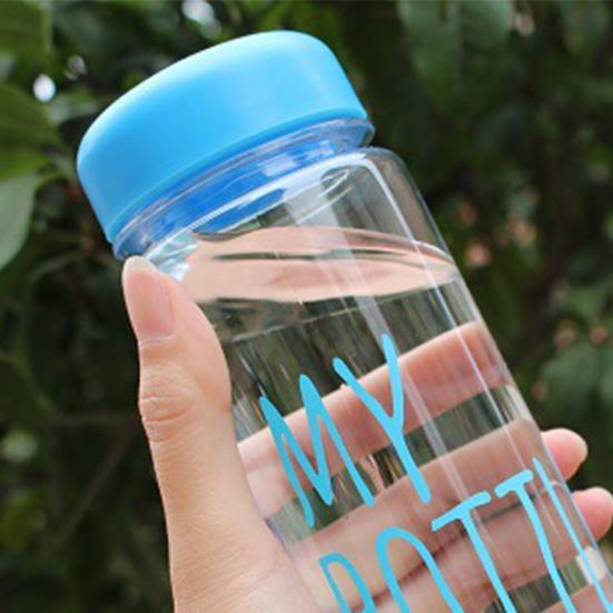 Yousheng 500 мл чашка для воды привлекательная большая емкость ПК гладкий край герметичная чашка для сока для ежедневного использования