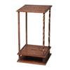Kobayashi Kousai Shelving Unit, Brown, Exterior Dimensions: 40.5cm (L) X 31cm (W) X 11cm (H), Mulberry Small Table