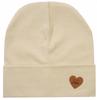 Smooth COTTON CAP, TURNED UP, Beige 46-54 N015j