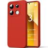 Protective Case for Xiaomi Redmi Note 13 5G - Liquid Silicone - Ultra Slim - Red