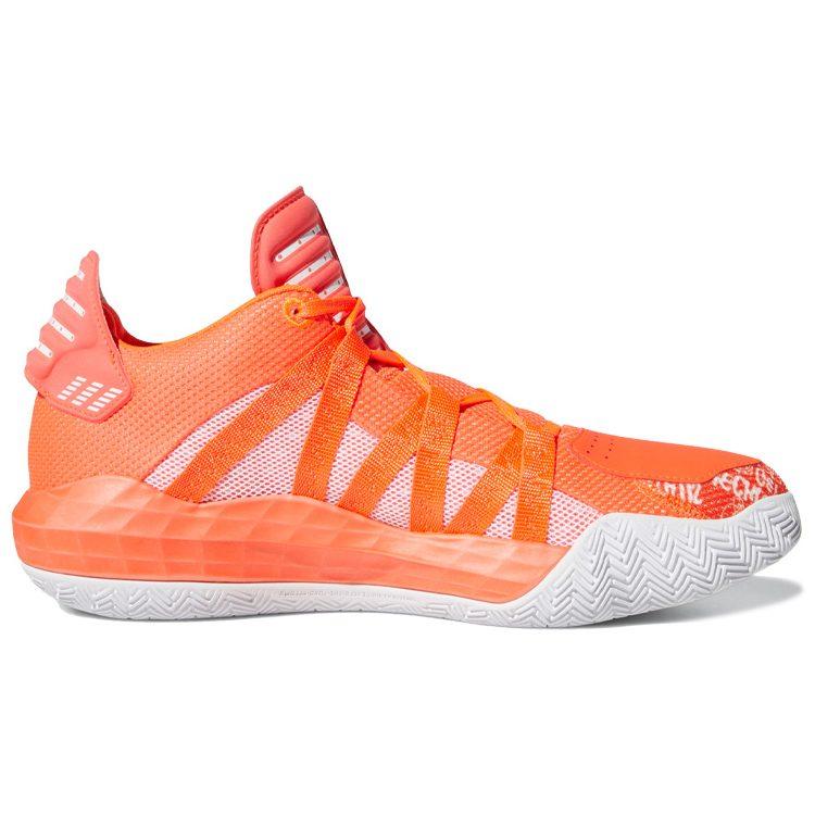 adidas Кроссовки Dame 6 Оранжевые EH2440