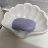 Personalized Creativity Bathroom Soap Dishes Plastic Shell Soap Box Toilet Shelf Soap Box Household Washbasin Soaps Drain Rack