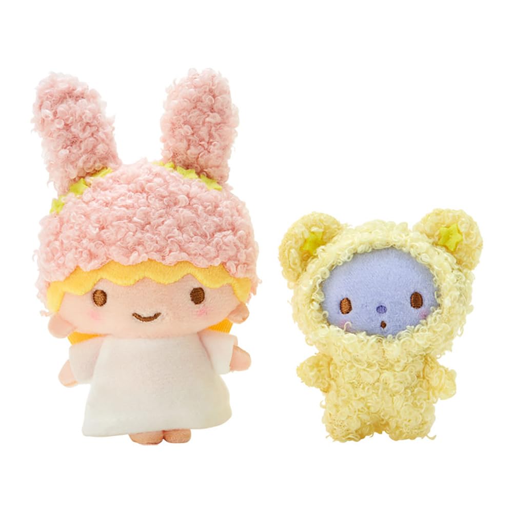 Sanrio Sanrio Брошь Little Twin Stars Kikirara LITTLE TWIN STARS xx 4 см Little Twin Stars Пушистый необычный дизайн Персонаж серии 013404 SANRIO