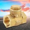 Golden Brass One Way Female Thread Swing Check Valve  Brass Check Valve Parts (DN20)