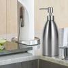 500ml Stainless Steel Soap Dispenser Refillable Shower Gel Bottles  Bathroom